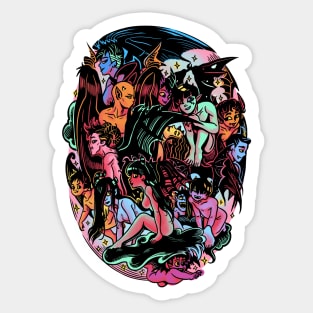 Color Pandemonium ! Sticker